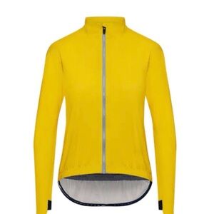 Cafe Du Cycliste Suzette Rain Jacket Lemon Chrome Medium